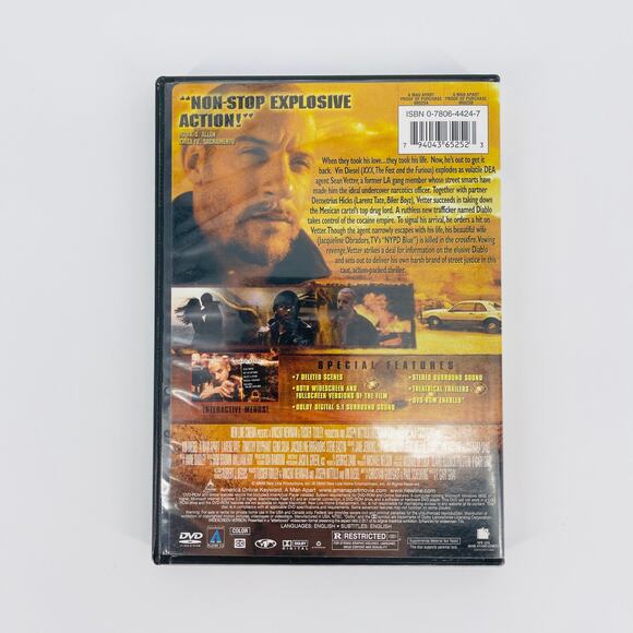 A Man Apart Movie DVD starring Vin Diesel - Good Used Condition - Picture 7 of 11